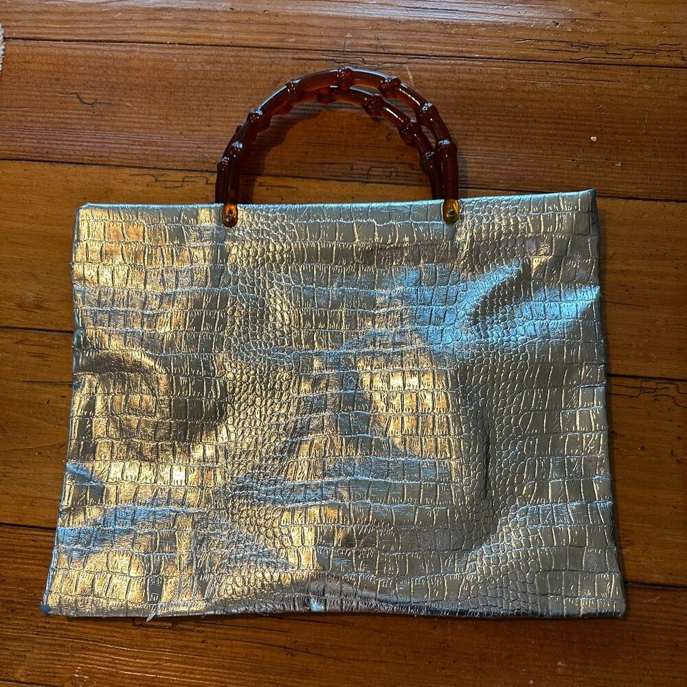 Vintage silver bag